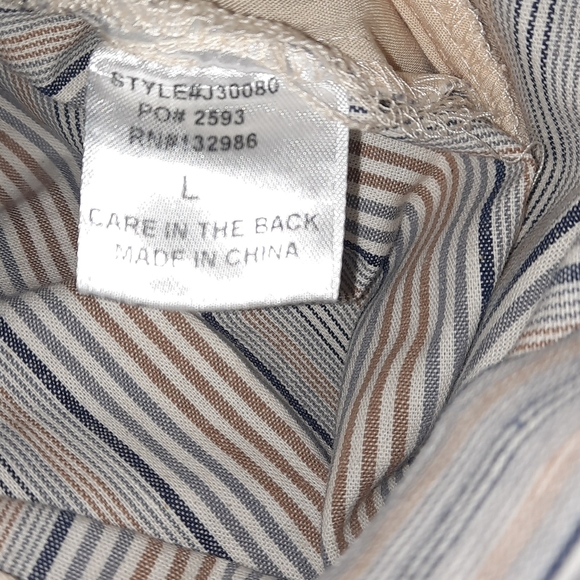 Mittoshop Gray Striped Wide Leg Jumpsuit - Picture 7 of 14